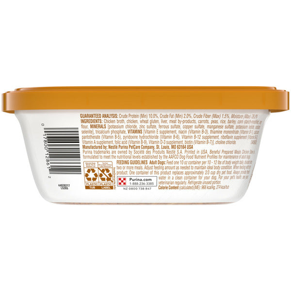 Purina Beneful High Protein Wet Dog Food With Gravy, Prepared Meals Chicken Stew - Elite Pet Collective