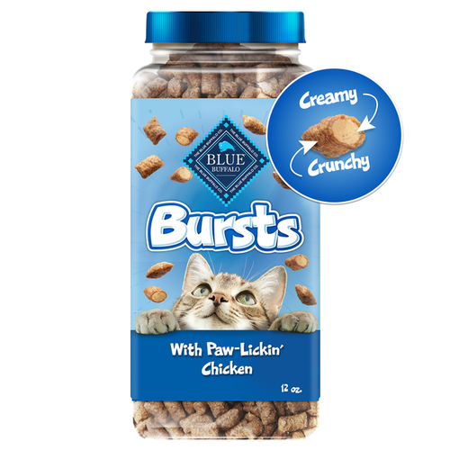 Blue Buffalo Bursts Crunchy Cat Treats, Chicken - Elite Pet Collective