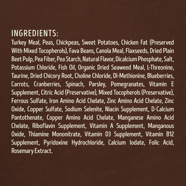 Supreme Source Dog Food, Grain-Free, Turkey Meal and Sweet Potato Recipe, Super-Premium - Elite Pet Collective
