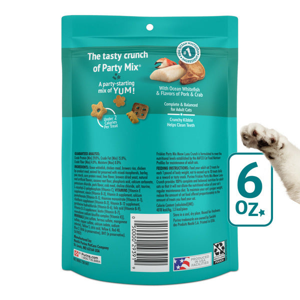 Purina Friskies Cat Treats, Party Mix Meow Luau Crunch - Elite Pet Collective