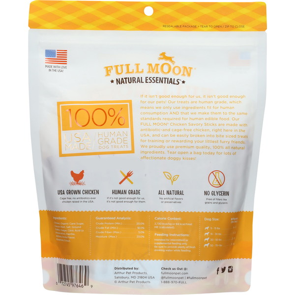 Full Moon Savory Sticks Dog Treats - Elite Pet Collective