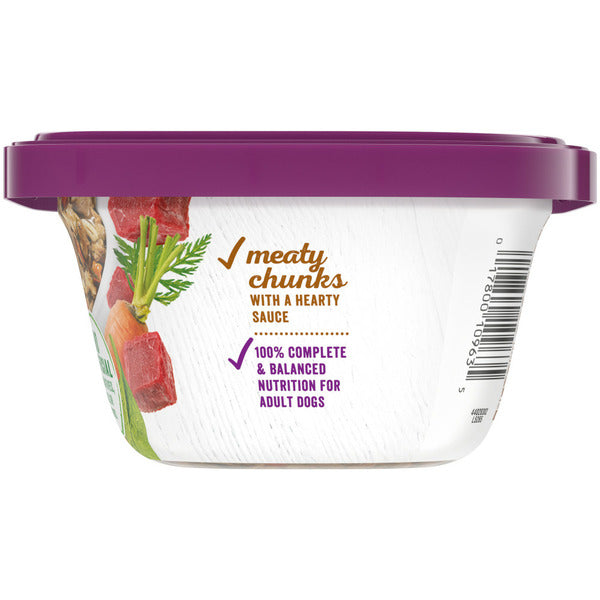 Purina Beneful High Protein, Wet Dog Food With Gravy, Prepared Meals Simmered Beef Entree - Elite Pet Collective