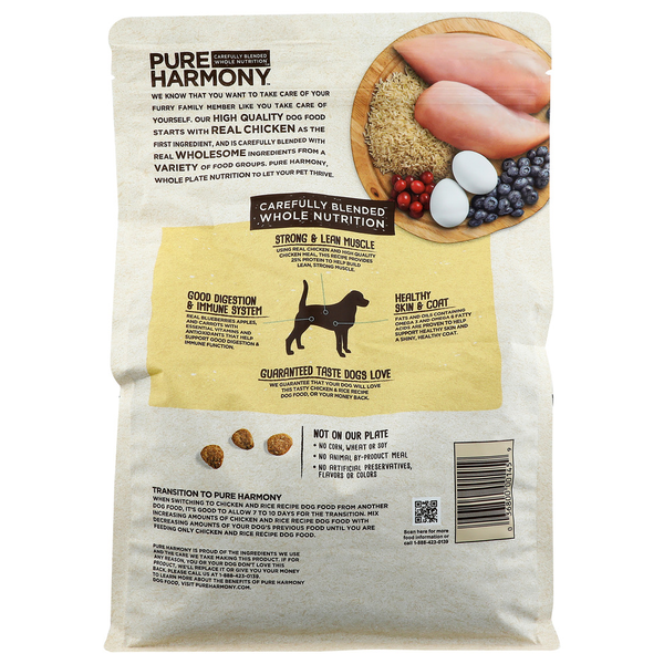 Pure Harmony Super Premium Chicken & Rice Recipe Dog Food - Elite Pet Collective