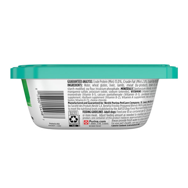 Purina Beneful Freshly Prepared Blends Wet Dog Food With Lamb, Brown Rice, Carrots and Tomatoes - Elite Pet Collective