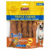 Cadet Gourmet Triple Chews Premium Dog Treats️ - Elite Pet Collective