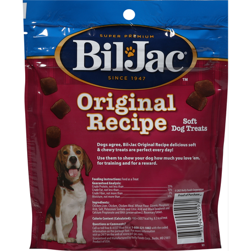 Bil-Jac Dog Treats, Original Recipe - Elite Pet Collective