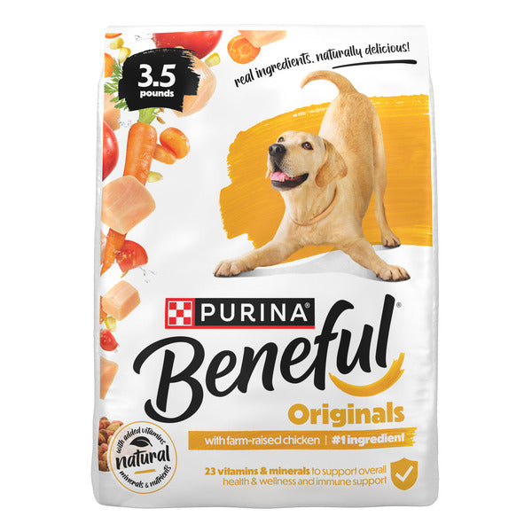 Purina Beneful Purina Beneful Originals With Farm-Raised Chicken Natural Dog Food Dry Recipe With Added Vitamins, Minerals and Nutrients - Elite Pet Collective