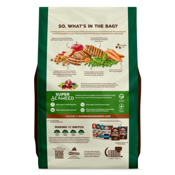 Supreme Source Chicken, Apple and Carrot Recipe Dog Food - Elite Pet Collective