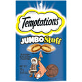 TEMPTATIONS Jumbo Stuff Crunchy and Soft Cat Treats Savory Salmon Flavor - Elite Pet Collective