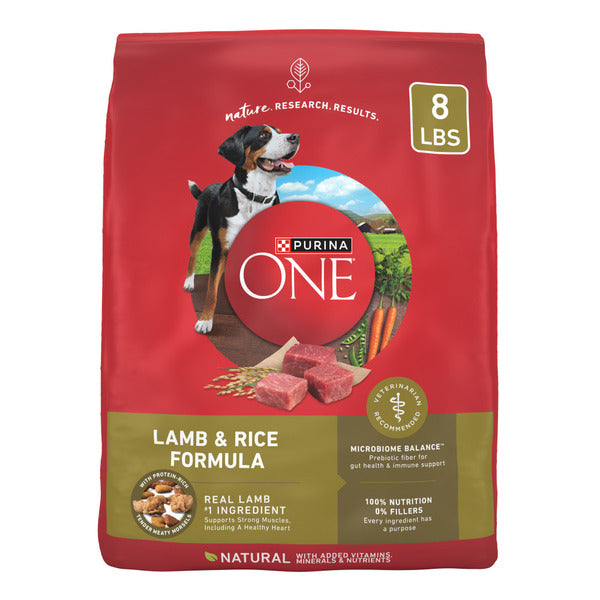 Purina ONE Dry Dog Food Lamb and Rice Formula - Elite Pet Collective