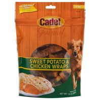 Cadet Dog Treats, Sweet Potato & Chicken, Wraps, G...
️ - Elite Pet Collective