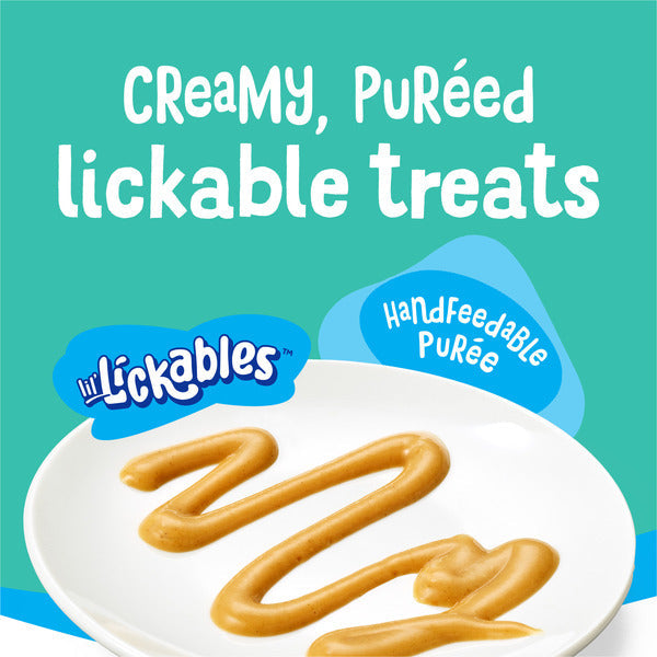 Purina Friskies Purina Friskies lil’ Lickables With Ocean Whitefish Lickable Cat Treats