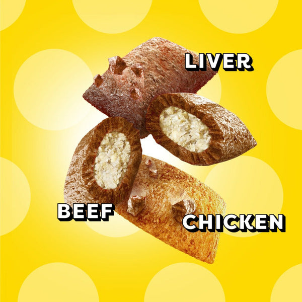 TEMPTATIONS MixUps Crunchy and Soft Cat Treats Backyard Cookout Flavor - Elite Pet Collective