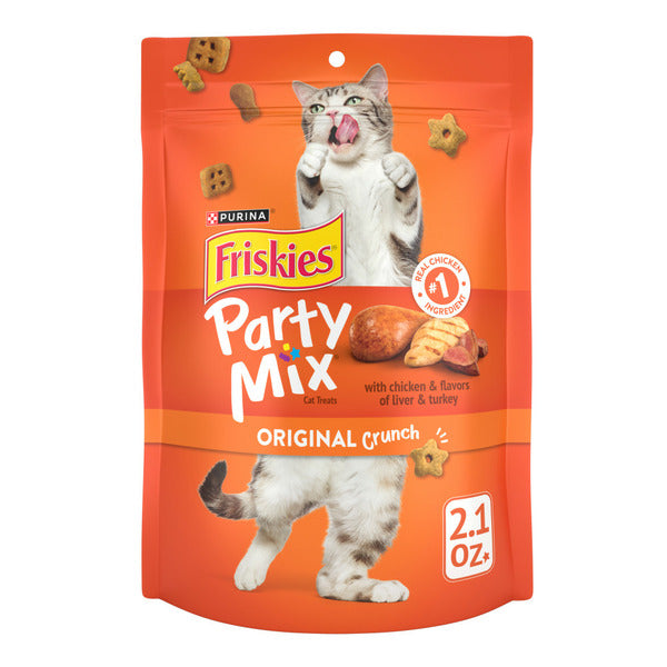 Purina Friskies Cat Treats, Party Mix Original Crunch - Elite Pet Collective