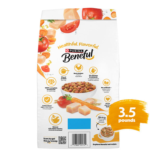 Purina Beneful Purina Beneful Originals With Farm-Raised Chicken Natural Dog Food Dry Recipe With Added Vitamins, Minerals and Nutrients - Elite Pet Collective