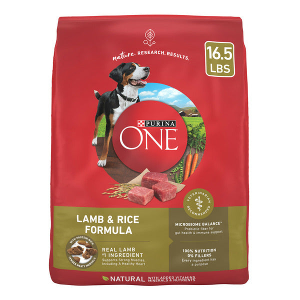 Purina ONE Dry Dog Food Lamb and Rice Formula - Elite Pet Collective