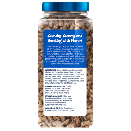 Blue Buffalo Bursts Crunchy Cat Treats, Chicken - Elite Pet Collective