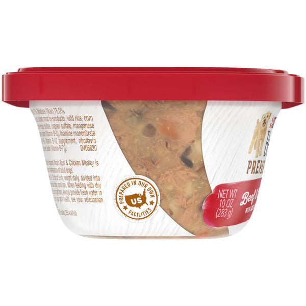Purina Beneful High Protein, Wet Dog Food With Gravy, Prepared Meals Beef & Chicken Medley - Elite Pet Collective