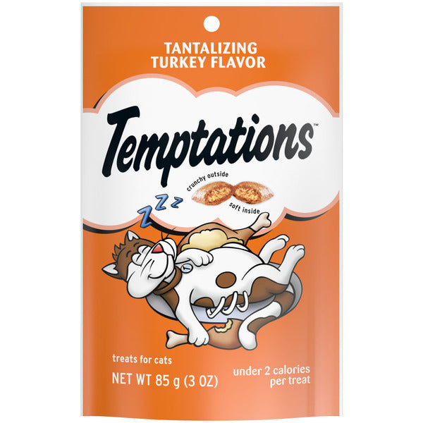 TEMPTATIONS Classic Crunchy and Soft Cat Treats Turkey Flavor - Elite Pet Collective