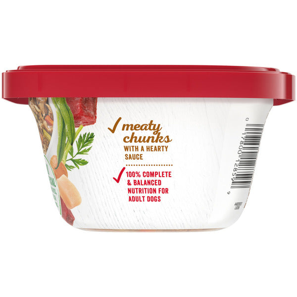 Purina Beneful High Protein, Wet Dog Food With Gravy, Prepared Meals Beef & Chicken Medley - Elite Pet Collective