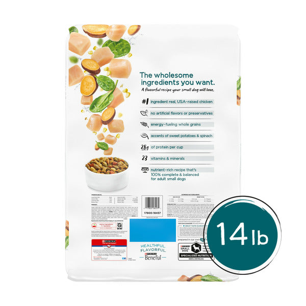 Purina Beneful IncrediBites With Farm-Raised Chicken Small Breed Dry Dog Food - Elite Pet Collective