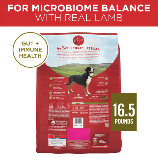 Purina ONE Dry Dog Food Lamb and Rice Formula - Elite Pet Collective