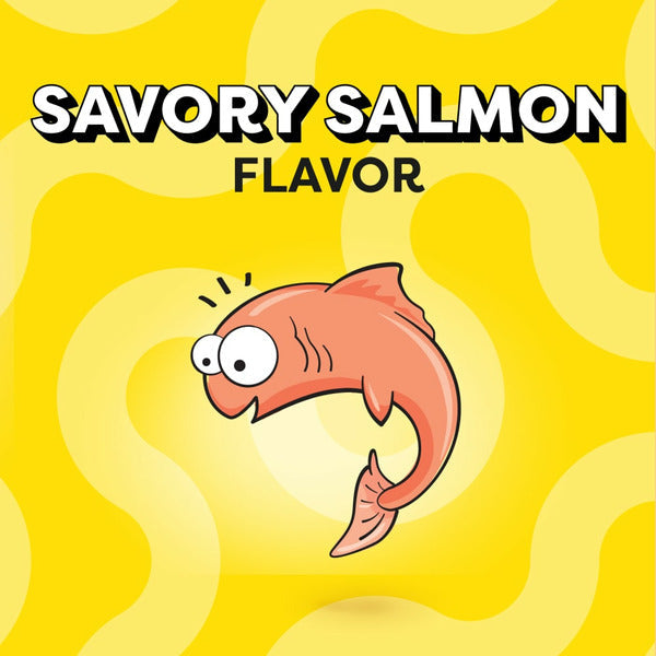 TEMPTATIONS Jumbo Stuff Crunchy and Soft Cat Treats Savory Salmon Flavor - Elite Pet Collective