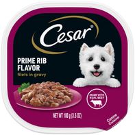 Cesar Filets in Gravy Soft Wet Dog Food Prime Rib️ - Elite Pet Collective