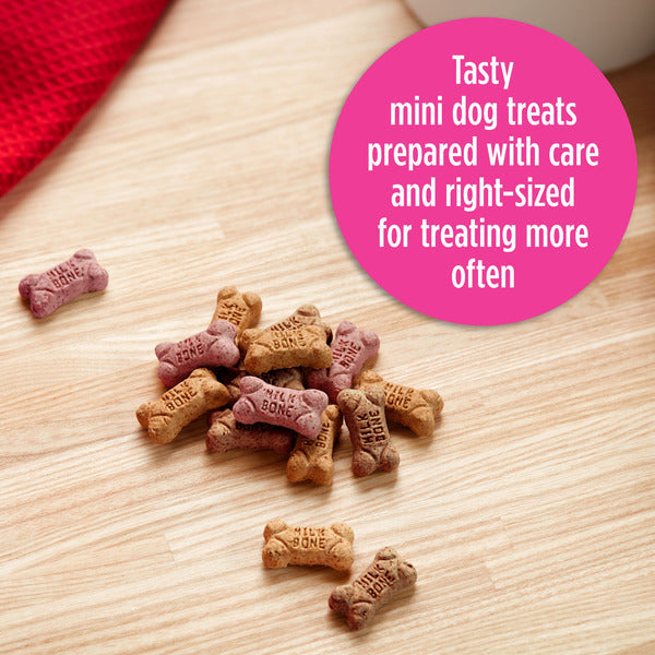 Milk-Bone Flavor Snacks Mini Dog Biscuits, Flavored Crunchy Dog Treats - Elite Pet Collective