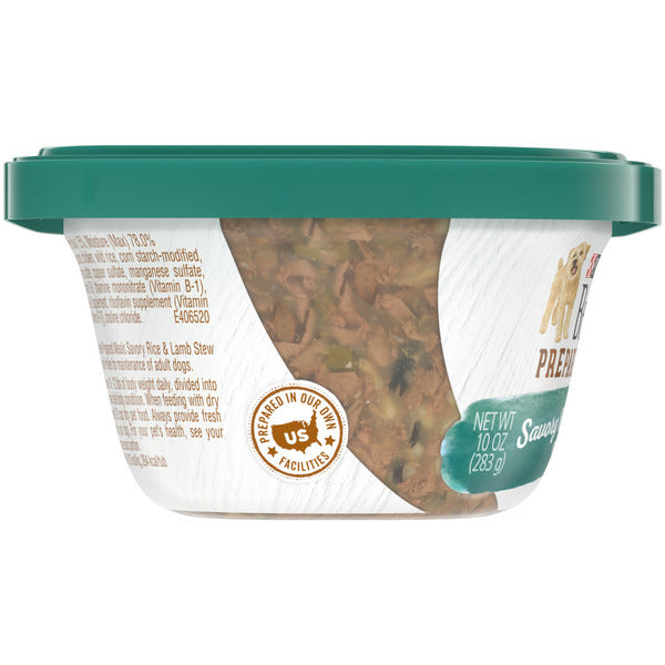 Purina Beneful High Protein Wet Dog Food With Gravy, Prepared Meals Savory Rice & Lamb Stew - Elite Pet Collective