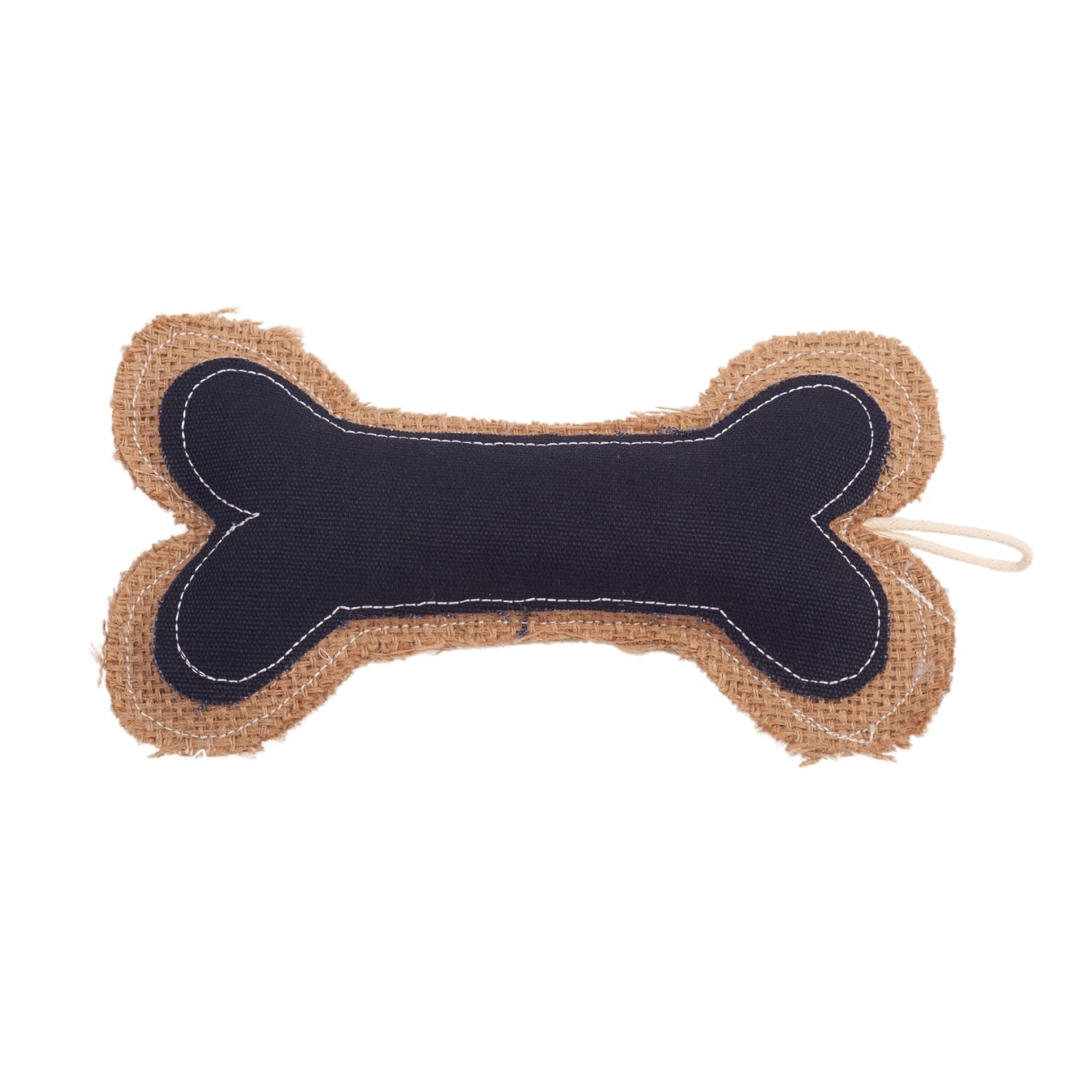 Country Living Jean Leather-Jute Bone Pillow Dog Chew Toy – Durable, Safe and Non-Toxic - Elite Pet Collective