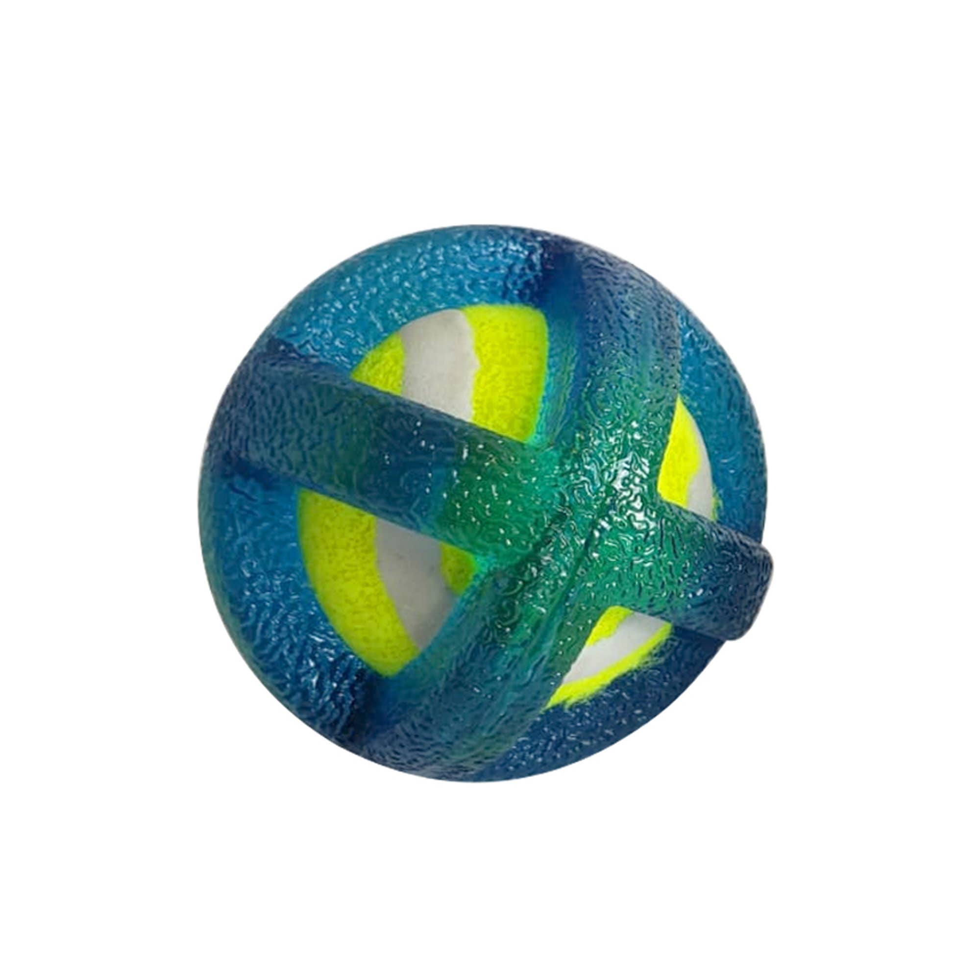 TPR-Coated Agility Tennis Ball Dog Toy – Durable & Pet-Safe - Elite Pet Collective