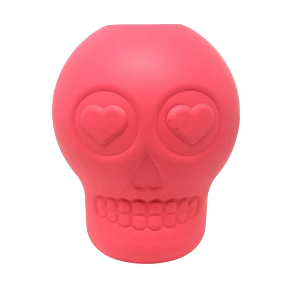 Sugar Skull Dog Chew Toy & Treat Dispenser - USA Made | SodaPup - Elite Pet Collective