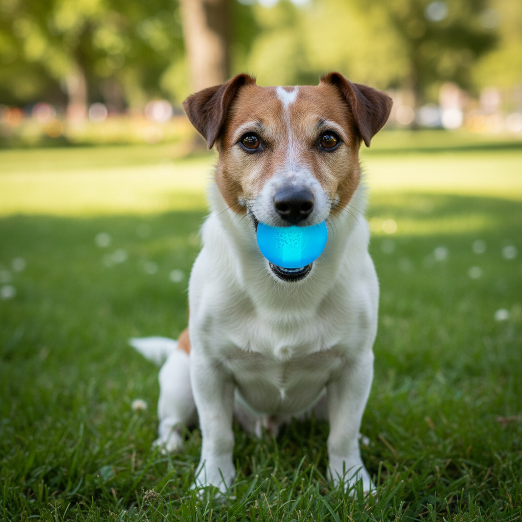 Strobe Ball Light-Up Dog Toy - Durable Floating Chew Ball | Made in USA - Elite Pet Collective