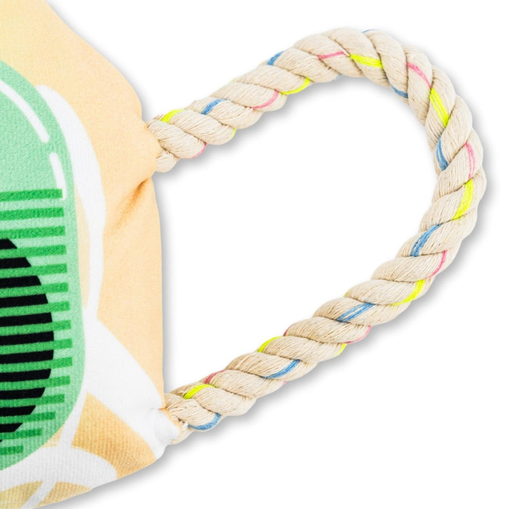 Retro Boombox Plush Dog Toy – with Squeaker & Crinkle Paper for Fun Play - Elite Pet Collective