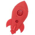 Rocket Ship Ultra Durable Nylon Dog Chew Toy - Elite Pet Collective