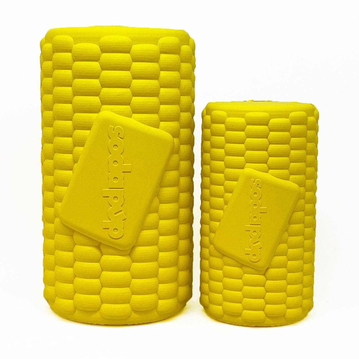 Corn on the Cob Dog Toy - Durable Rubber Treat Dispenser | USA Made - Elite Pet Collective