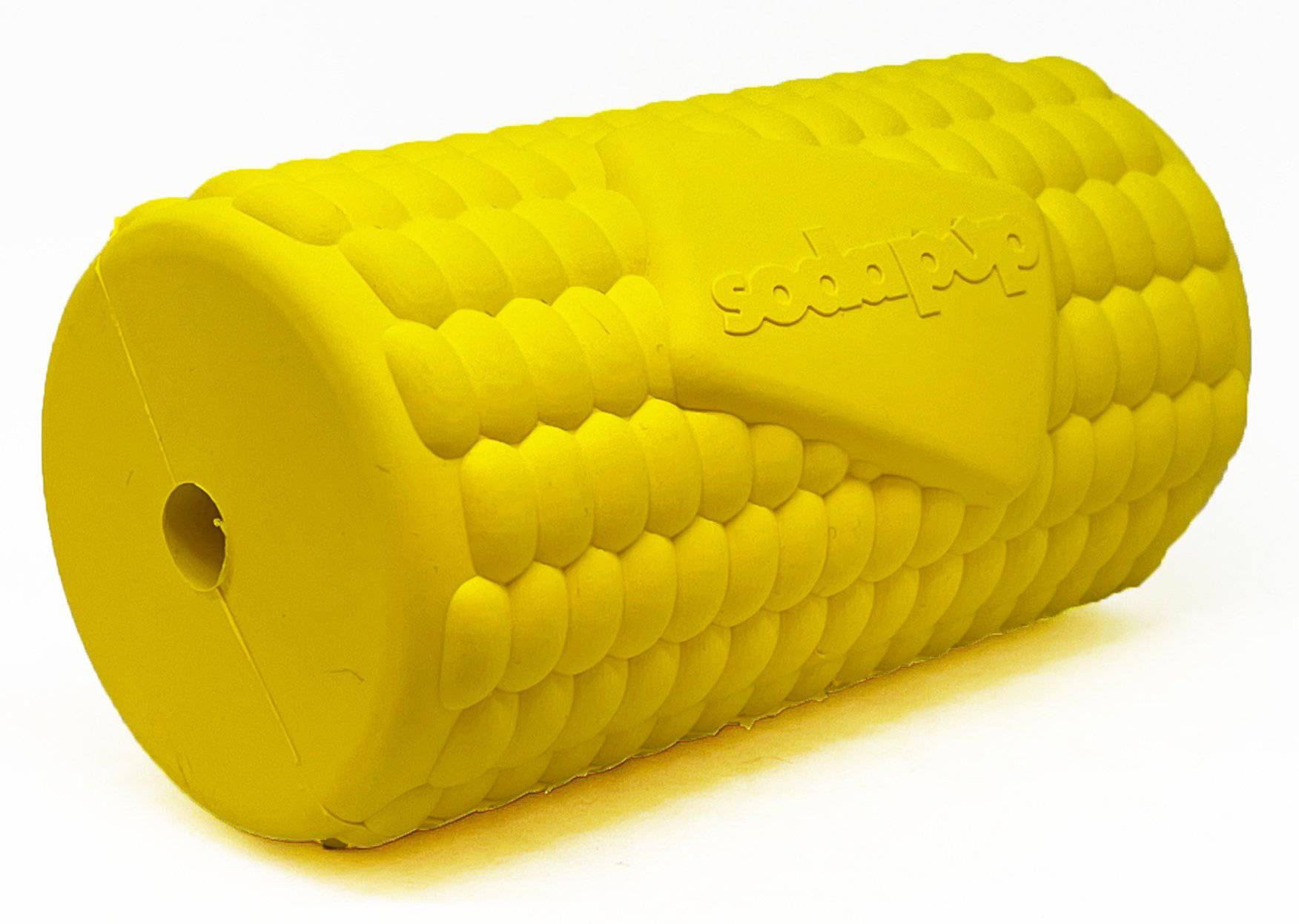 Corn on the Cob Dog Toy - Durable Rubber Treat Dispenser | USA Made - Elite Pet Collective