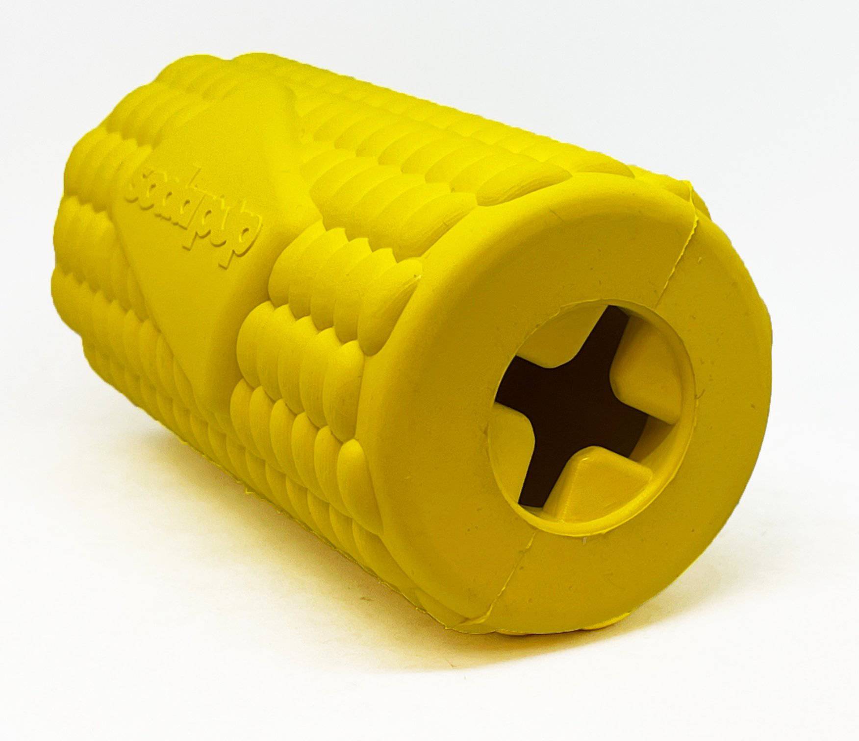 Corn on the Cob Dog Toy - Durable Rubber Treat Dispenser | USA Made - Elite Pet Collective