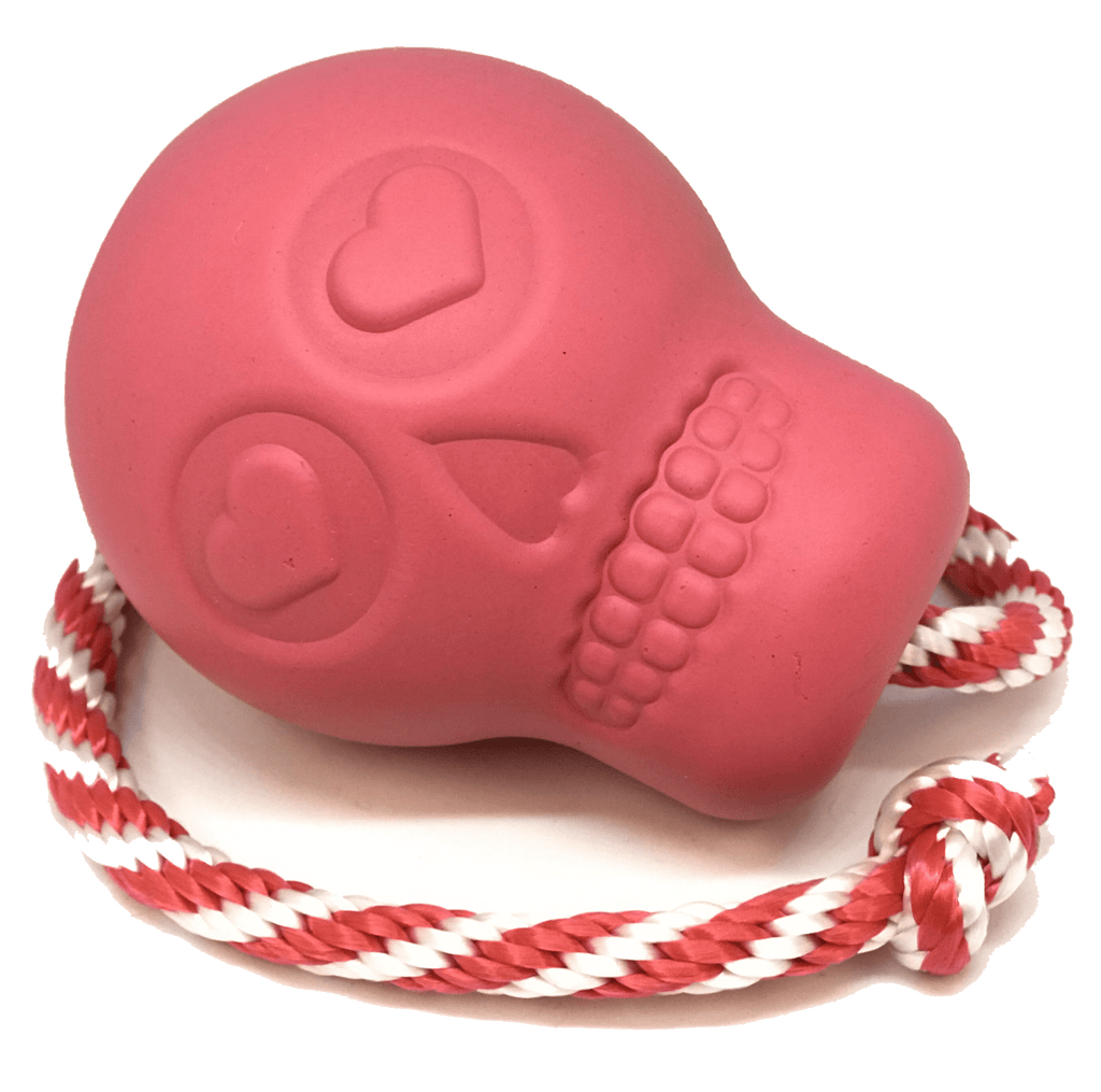 USA-K9 Skull Dog Chew Toy & Treat Dispenser - Made in USA | SodaPup - Elite Pet Collective