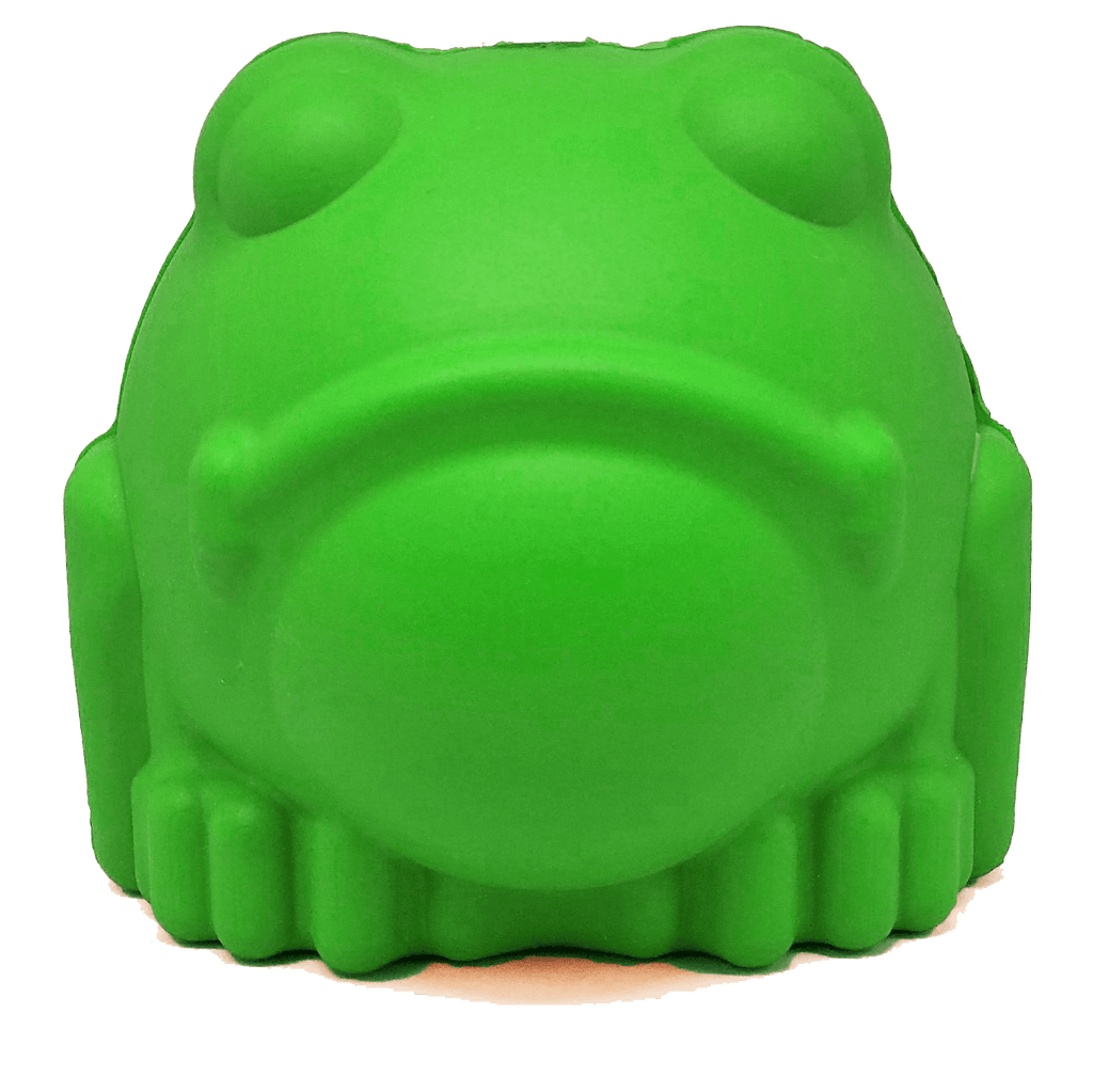 Bull Frog Dog Chew Toy & Treat Dispenser - USA Made | SodaPup - Elite Pet Collective