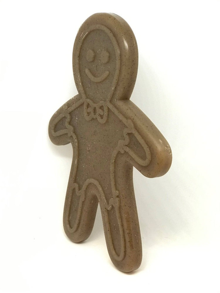 Gingerbread Man Nylon Dog Chew Toy for Aggressive Chewers | USA Made - Elite Pet Collective