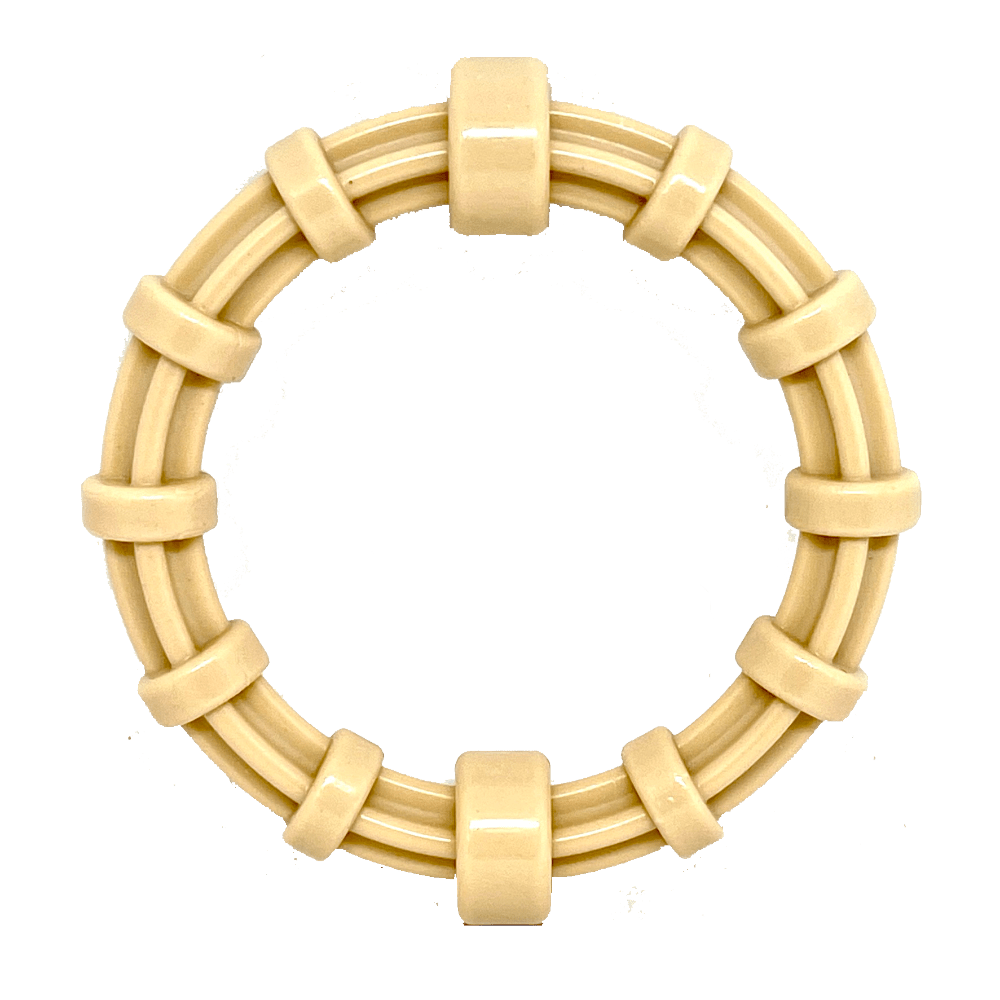 Chicken Flavored Teething Ring for Puppies & Aggressive Chewers | USA Made - Elite Pet Collective
