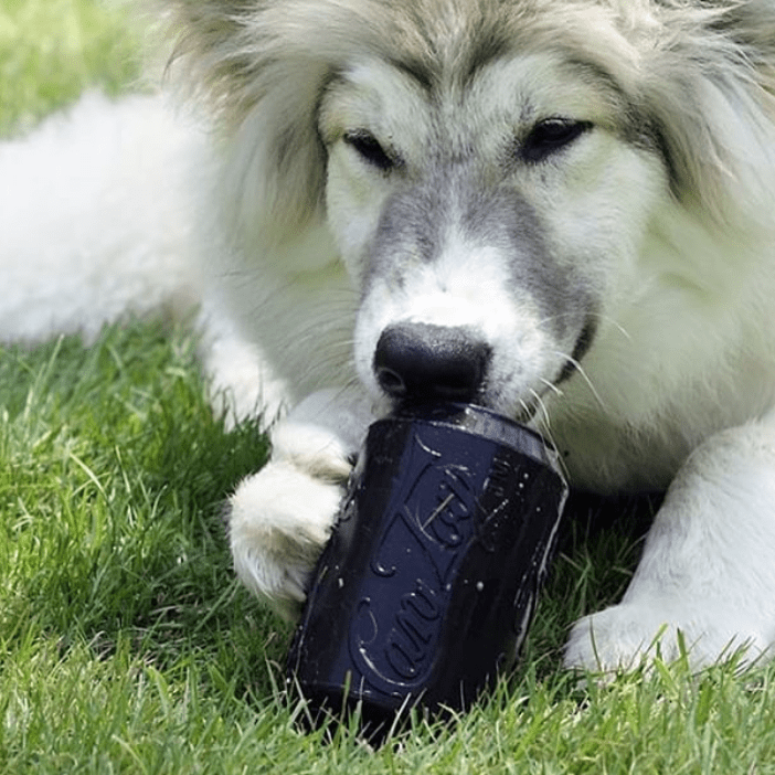 Magnum Can Toy Rubber Dog Chew Toy for Extreme  Chewers | Treat Dispenser | USA Made - Elite Pet Collective