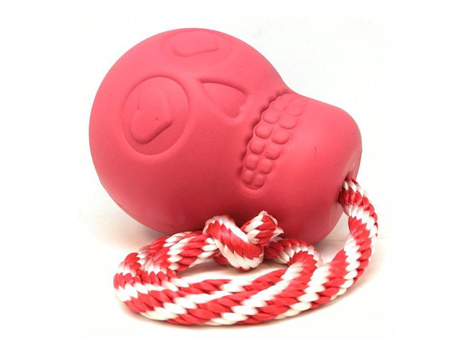 USA-K9 Skull Dog Chew Toy & Treat Dispenser - Made in USA | SodaPup - Elite Pet Collective