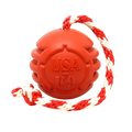 USA-K9 Stars and Stripes Rubber Dog Toy | K9 Handler Reward Toy | Red | USA Made - Elite Pet Collective