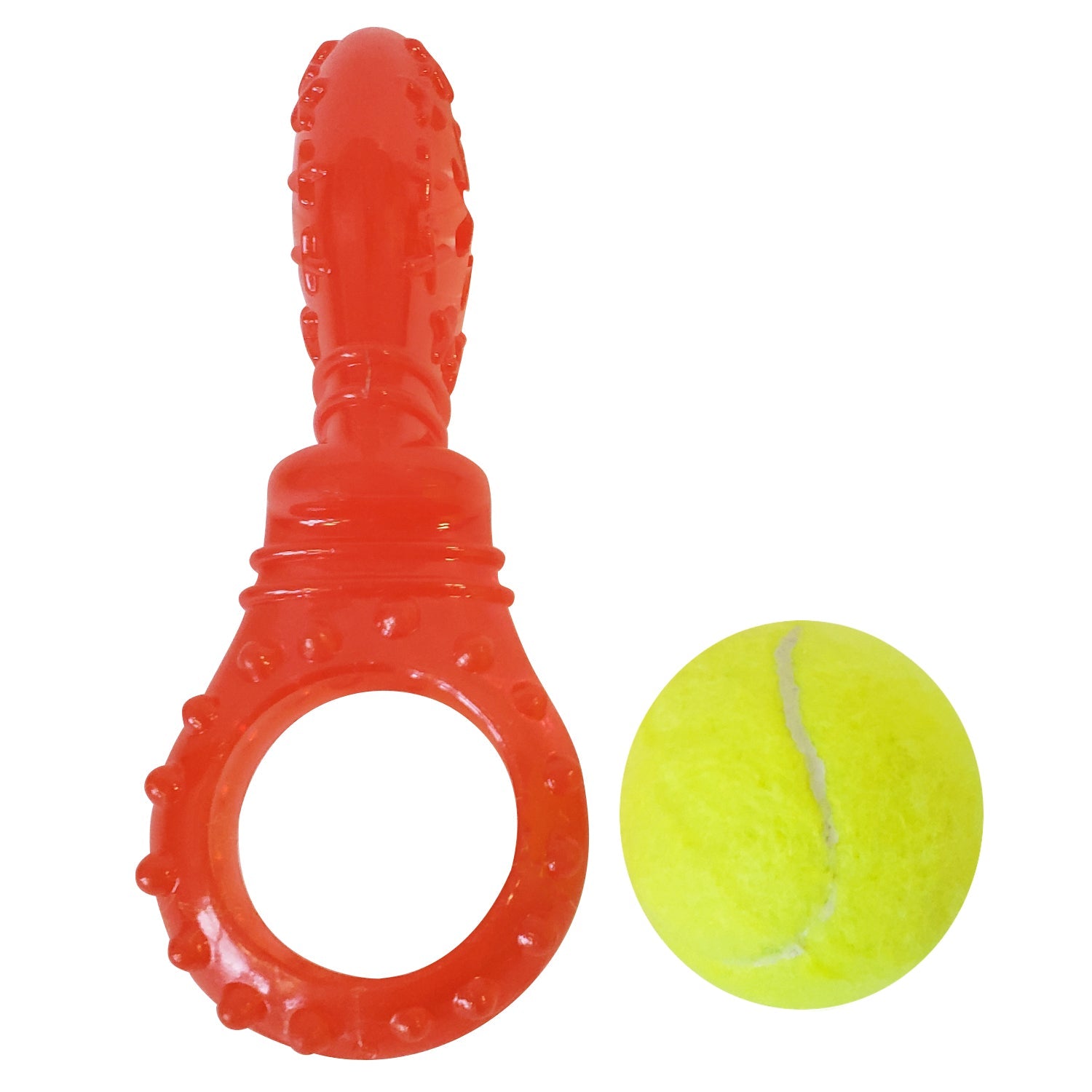 Tennis Ball Dog Toy Variety Pack (Boomerang, 3-Bone Squeaker, Orange Squeaker) - Elite Pet Collective