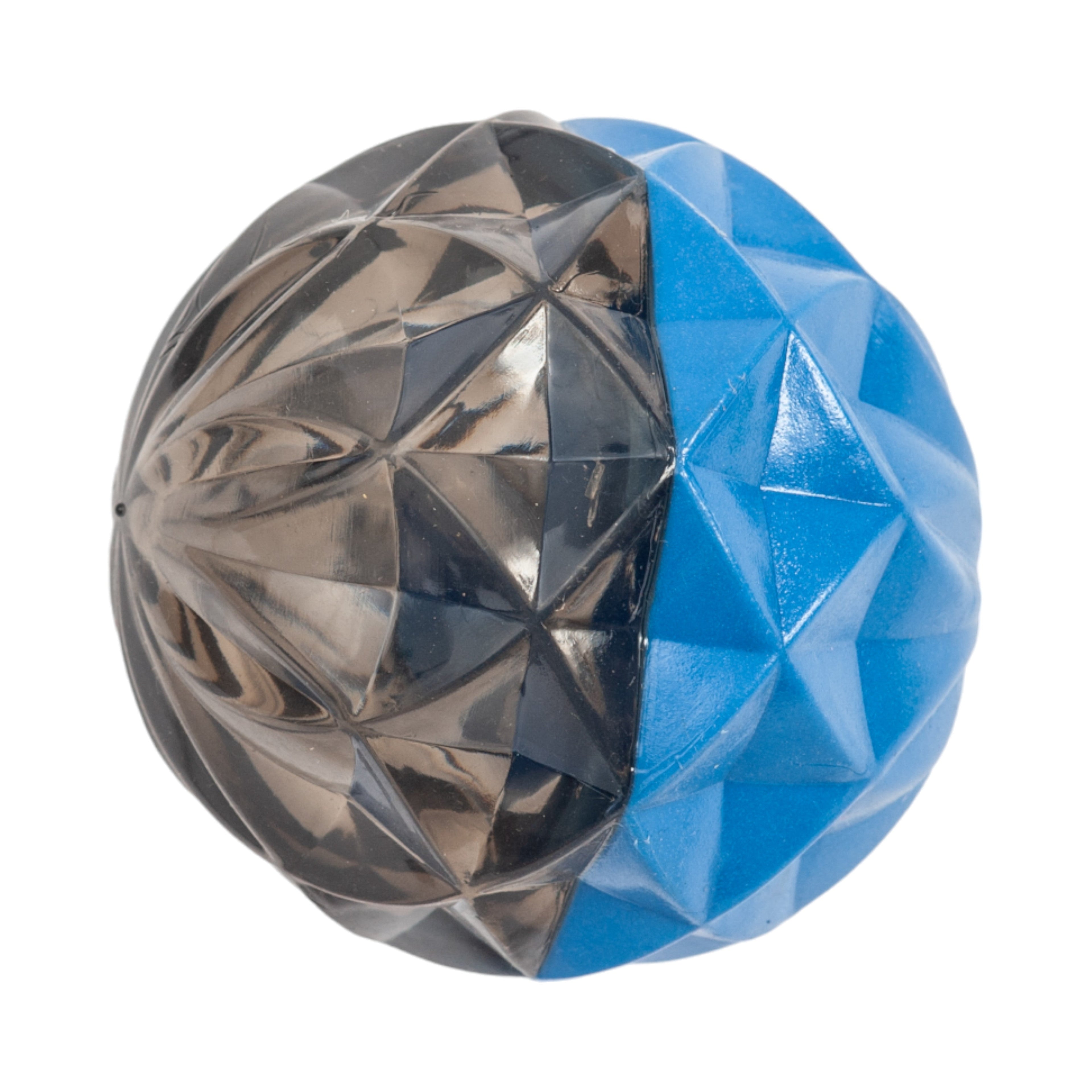Country Living Geometric Textured Ball Dog Chew Toy, Interactive Rubber Toy for Mental Stimulation – Large - Elite Pet Collective