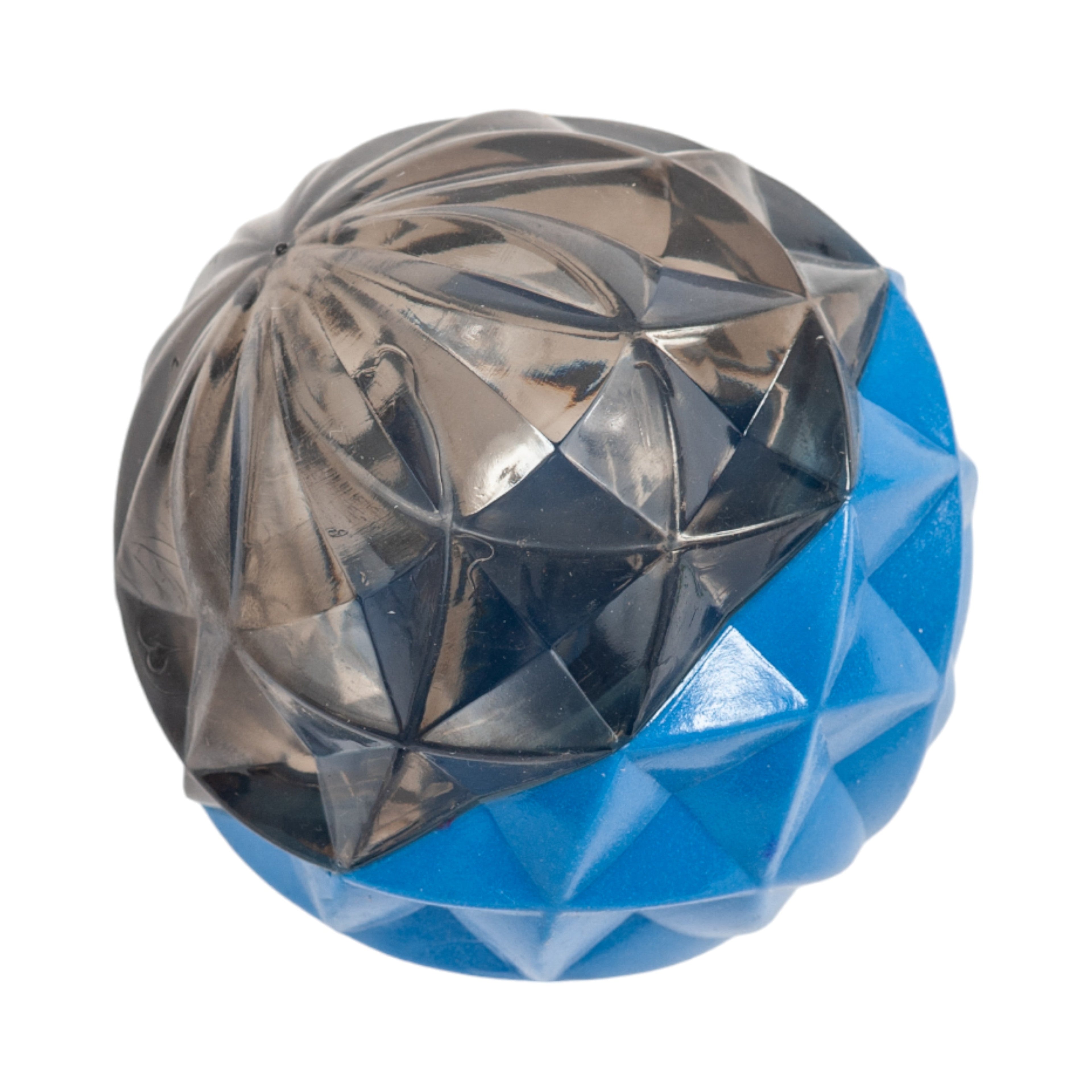 Country Living Geometric Textured Ball Dog Chew Toy, Interactive Rubber Toy for Mental Stimulation – Large - Elite Pet Collective