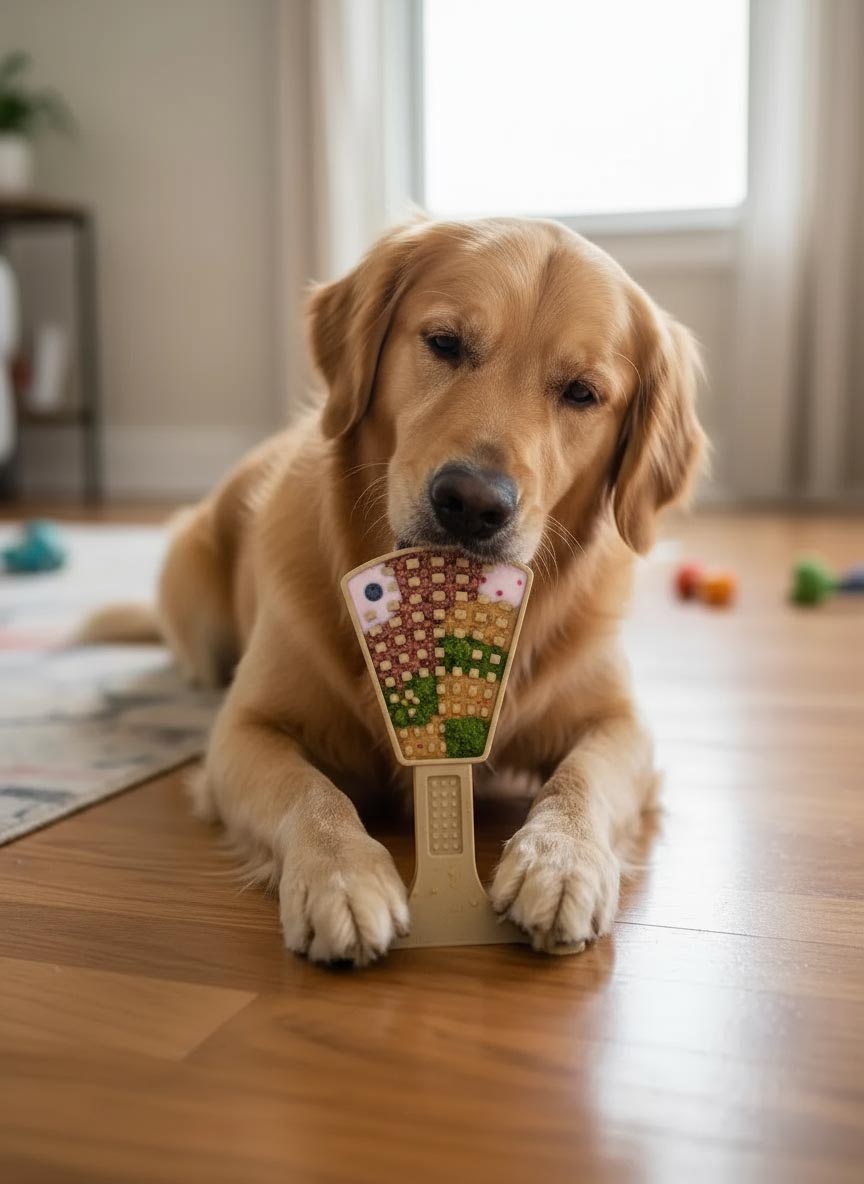 Waffle Tower Nylon Chew & Enrichment Toy | 2-in-1 for Aggressive Chewers | SodaPup - Elite Pet Collective